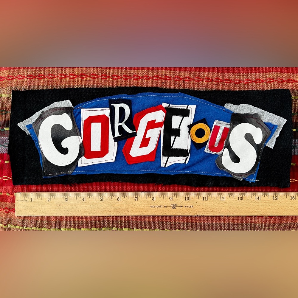 Ransom Note Patch - Gorgeous - Picture 3 of 8